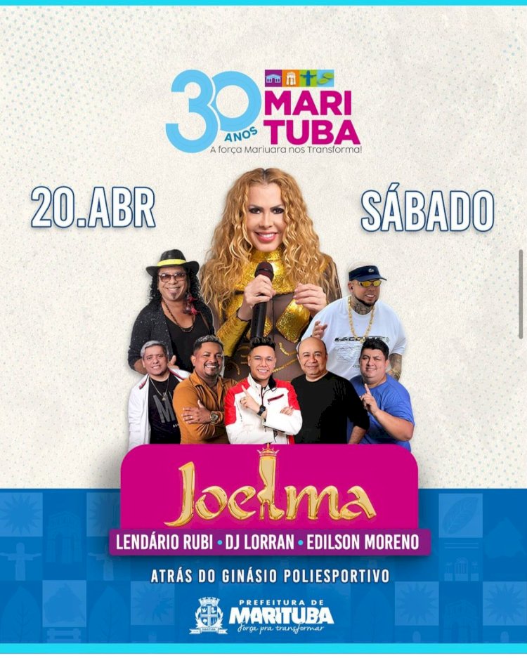 Prefeita de Marituba confirma Joelma como atração para o aniversário